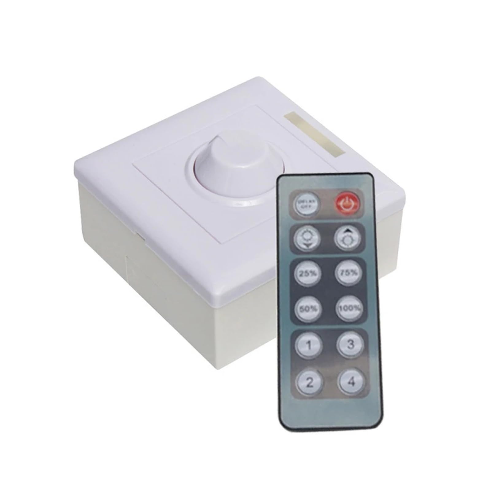1 Piece DC 12V 24V 16A Infrared Remote Control LED dimmer 12-Key Adjustable Brightness Screw