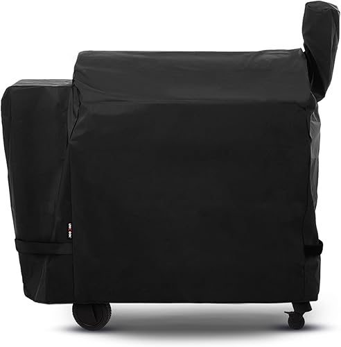 Unicook Cubierta para parrilla de pellets serie 34, cubierta para ahumador de pellets de madera resistente e impermeable, compatible con Traeger, Z
