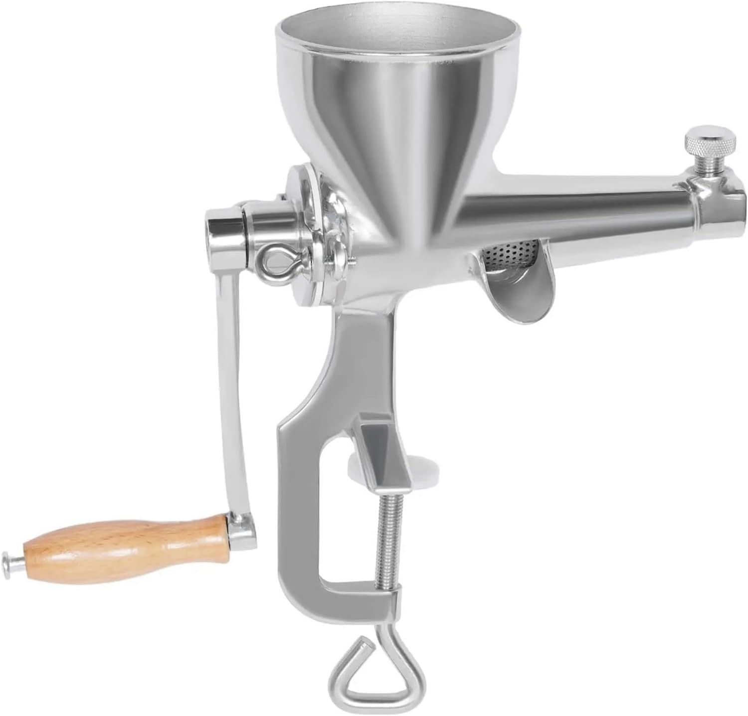 Juicer, Manual Wheat Grass Juicer Stainless Steel Juice Extractor Tool Compatible With Fruits Grapes Celery Kale