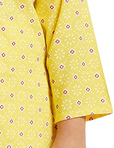 Image of Amazon Brand - Jam & Honey Girl's Cotton Regular Short Kurti