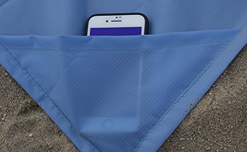 Coperta Da Picnic Impermeabile 145x200cm - Leggera, Portatile, Tascabile, Per Spiaggia E Campeggio