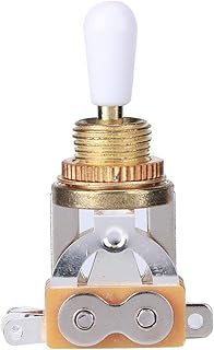 Keenso Guitar Toggle Switch, Metal Guitar Toggle Switch 3 Position Pickup Toggle Switch Electric Guitar Parts 3‑position Tone Conversion Shifter Pickup Accessories