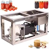 LJLYYDS Viscous Liquid Pump 6-10 kg/min Honey Transfer Pump with Adjustable Speed - 90W Electric Food-Grade...
