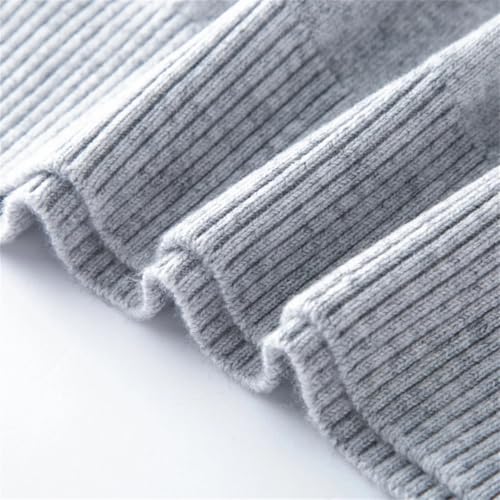 Men’S Wool Knit Sleeveless Sweater Vest Casual V Neck Waves Pattern Flat Knitted Thin Wool Solid Pullover Sweater4