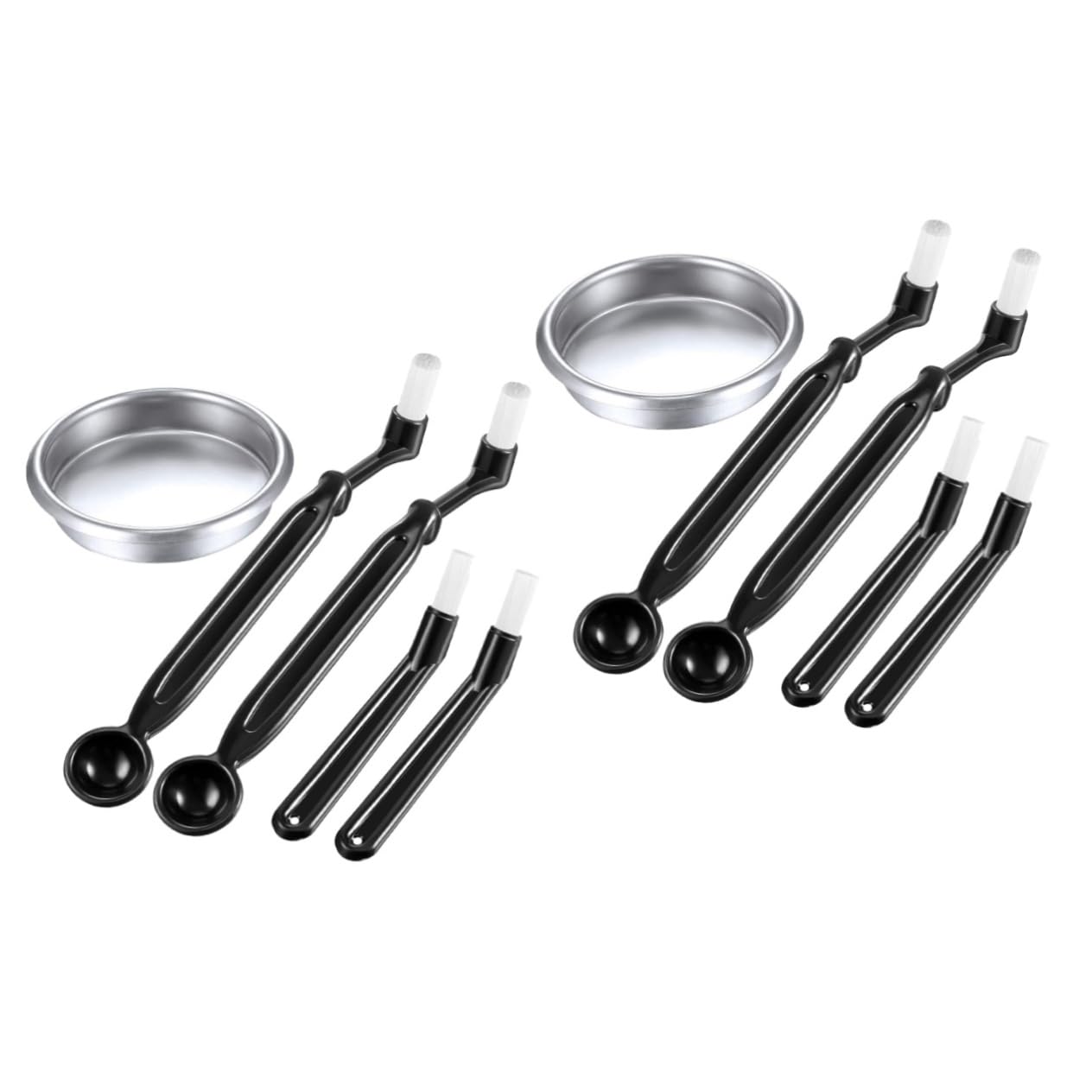 Machine à espresso brosse de nettoyage Healvian portable pour moulin à café et mousseur à lait