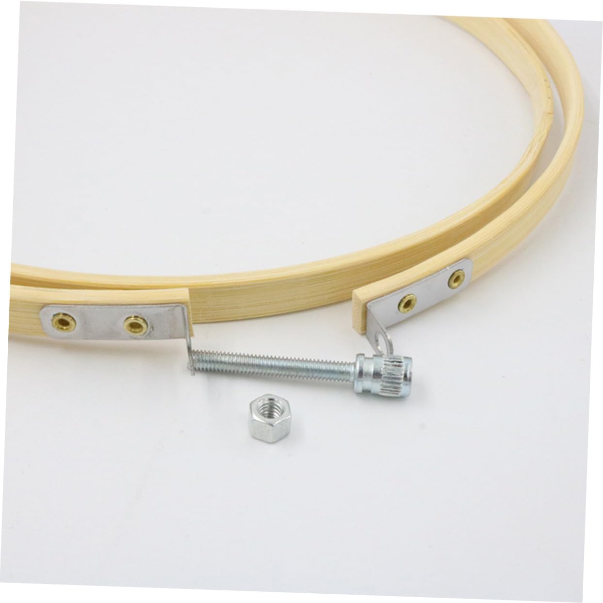 Gogogmee Bastidor de Bordado DIY Ajustable para Punto de Cruz, 12 Piezas