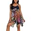 Tankini B Multicolor Leaf