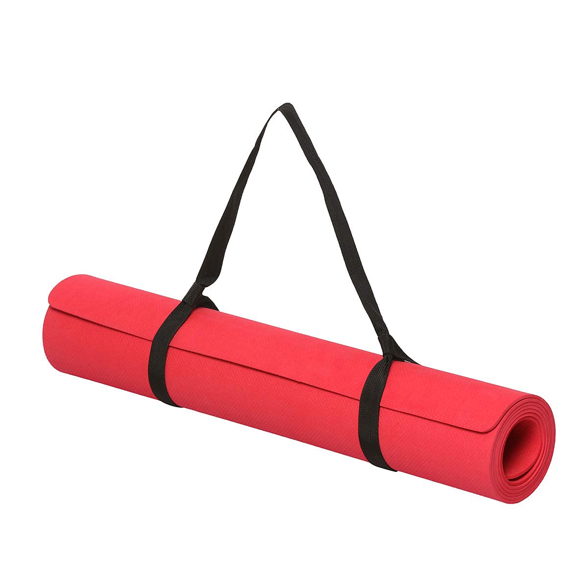 Eurofil 3.5mm Extra Thickness Ethylene Vinyl Acetate Yoga Mat with Carry Strap (Red) (B09G4QXL1T) Amazon Price History, Amazon Price Tracker