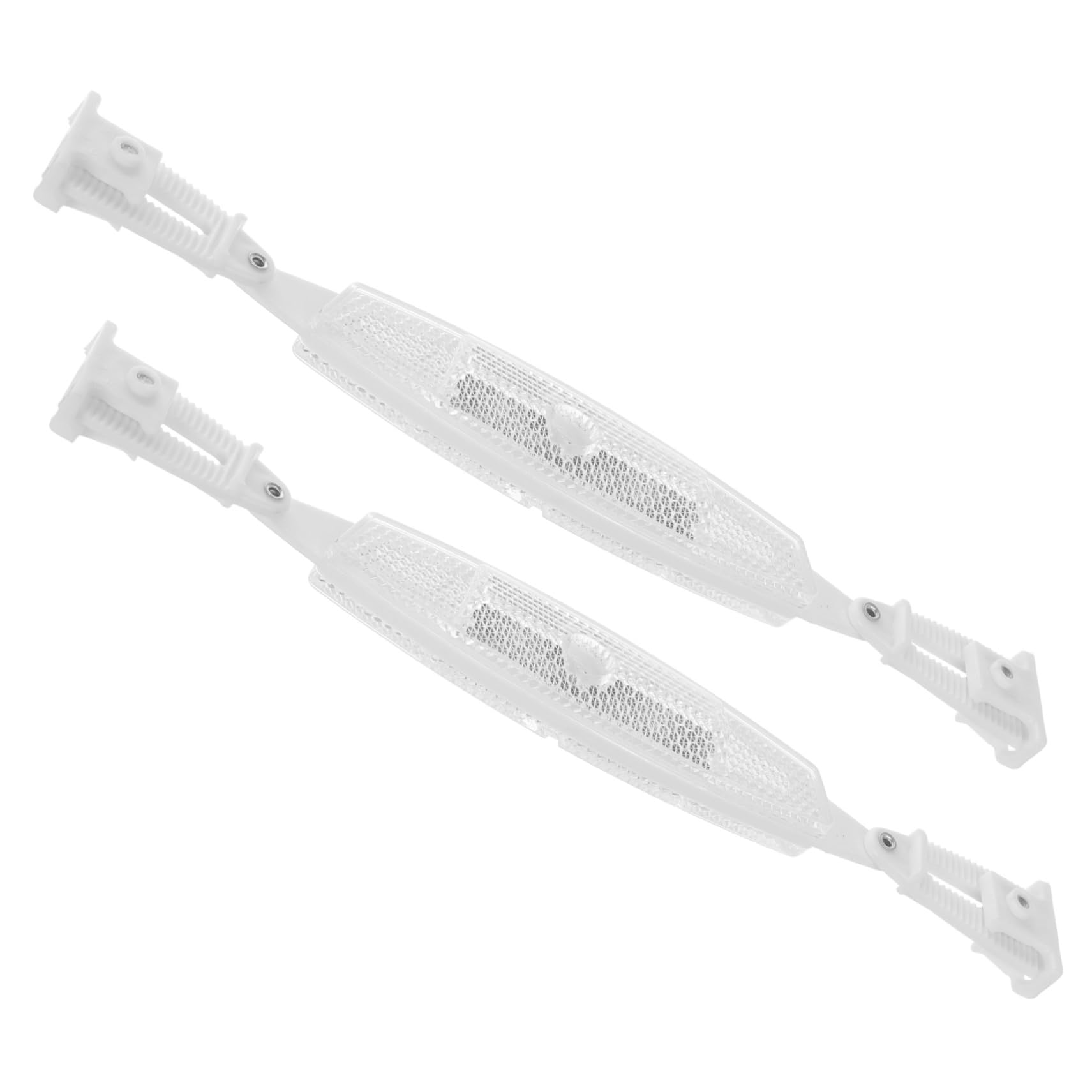 ifundom 1Pair Lightweight Bicycle Reflectors for Adult Bikes Enhanced Night Visibility Easy Installation Superior Safety for Mountain and Road Cycling