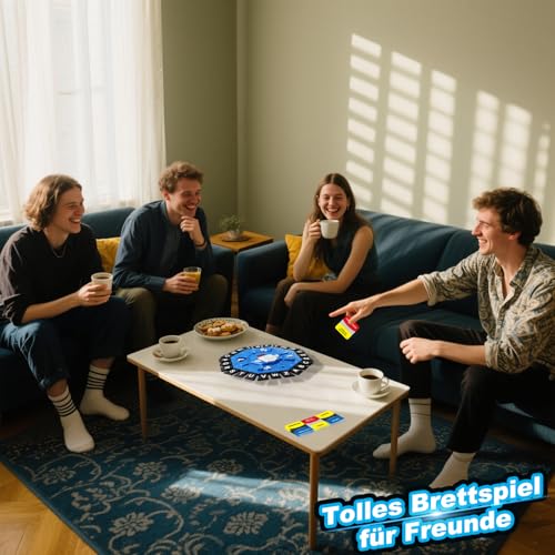 Wortspiel, Brettspiele für Kinder und Erwachsene mit 2 Modi, 24 Tasten Buchstaben Drücken Familienspiel Partyspiele mit Deutscher Aussprache,Puzzlespiel für Jungen und Mädchen ab 3 Jahren,2–8 Spieler – Bild 6