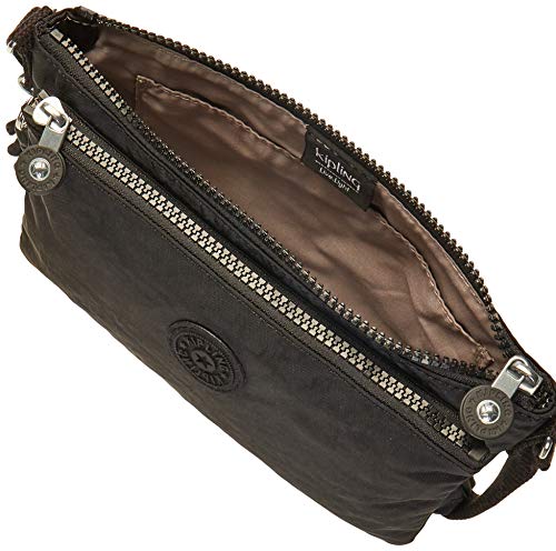 Image of Kipling Defea Metallic Handbag Rose Gold Metallic