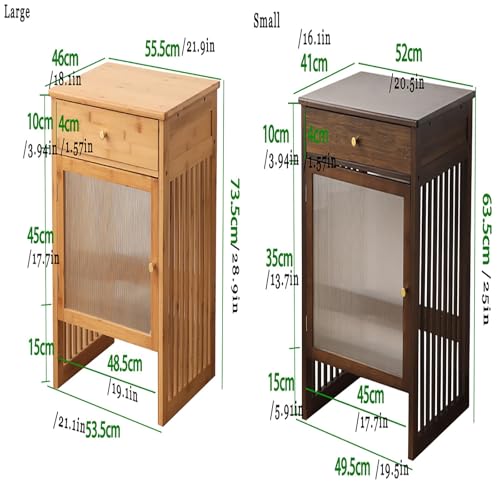 Meuble pour aspirateur robot compact : cachez votre station de charge avec style - 3