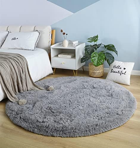Tapis moelleux moderne, tapis super doux, lavable, adapté au salon et à la chambre à coucher