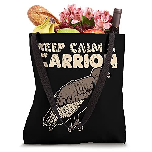 Bolso Tote Scavenging Bird - Keep Calm And Carrion Vulture miniatura 4