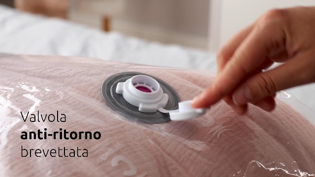 Compactor Aspispace Salvaspazio Sottovuoto Storage Bag XL Per 1 Copripiumino Matrimoniale E 2 Federe 80 X 130 Cm Trasparente Confezione Da 3 Com 88279948