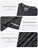 MAGCOMSEN Mens Gym T Shirt Quick Dry Breathable Running Shirts Workout Athletic Training Top Sport Summer Tshirt,Black,3XL #4