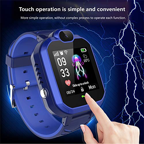 Yanghao Niños Inteligentes Reloj impermeable con estación base LBS y función de videollamada 6