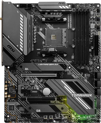 MSI MAG X570S Tomahawk WiFi Motherboard (AMD AM4, DDR4, PCIe 4.0, SATA 6Gb/s, M.2, USB 3.2 Gen 2, AC Wi-Fi 6, HDMI, ATX) - Image 3