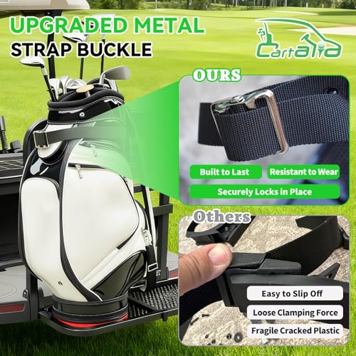 Support de sac de golf en métal amélioré résolvant le manque d'espace - 4