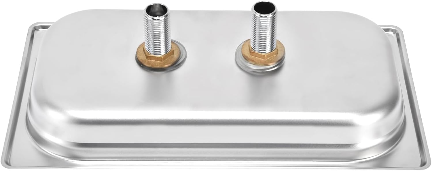 Automatic Cup Washer Fast Flushing G1/2 Stainless Steel Pitcher Rinser for Hotel Cafe Home (FC-12-1 small cup washer [original color])