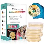Mould Test Kit for Home - Mould Test for 10 Rooms - Mould Quick Test Room Air Kit for Indoor Air Quality - Includes Identification Guide & Instructions