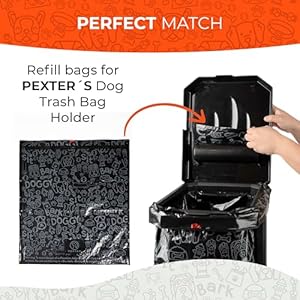 Dog Poop Waste Holder for Outside Use  13 Gallon Outdoor Dog Waste Refill Bags  4 Pack  40 Waste Bag Count waste Bags  Cucciolini Doodles Dog poop waste holder for outside use  13 gallon outdoor dog waste refill bags  4 pack  40 waste bag count waste bags   cucciolini doodles
