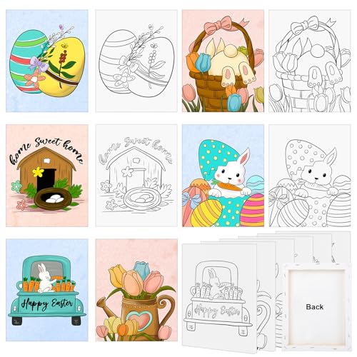 COCHIE Easter Day Pre Drawn Canvas