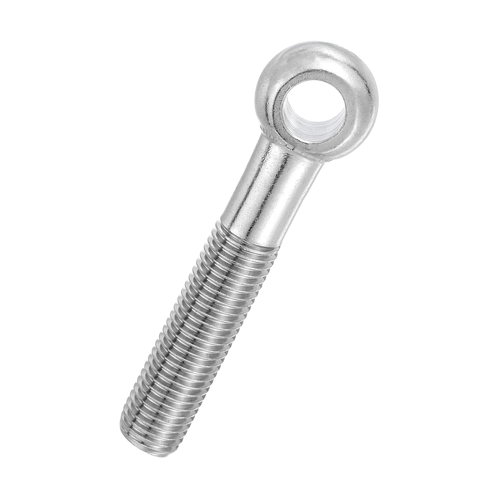 PATIKIL M20x110mm Shoulder Swing Lifting Eye Bolt, 304 Stainless Steel Metric Half Tooth Thread Fisheye Eye Slip Hole Screw Rigging Bolt Metal Fasteners Screws, Silver Tone — image 1