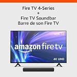 Amazon Fire TV 50" 4-Series 4K UHD smart TV, stream live TV without cable