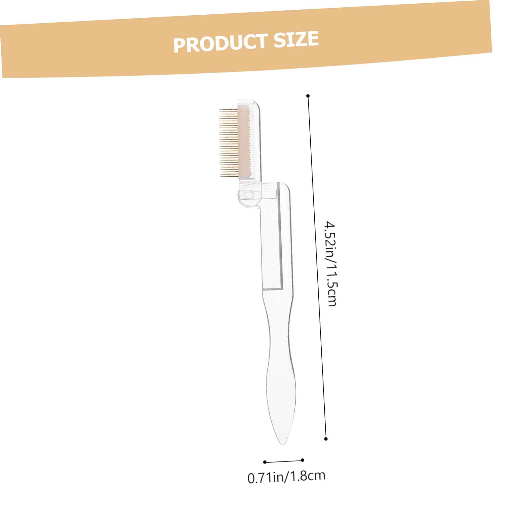 SOESFOUFU Stylish Eyebrow Brush Eyelash Comb Beauty Tool Set for Ages Professional Home Use