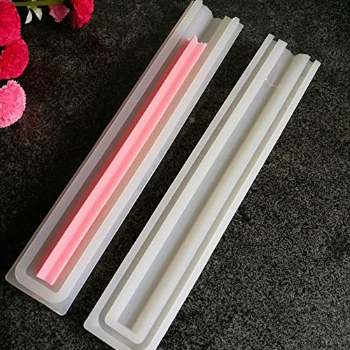 Long Tube Silicone Soap Candle Mold Chocolate Candy Mold Handmade Candle Mold Embed Soap Making Supplies (Star) #TOP1