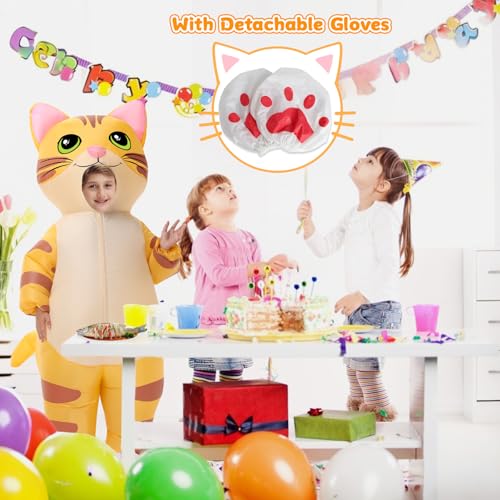 Disfraz Inflable de Gato Spinosaurus para Niños miniatura 5