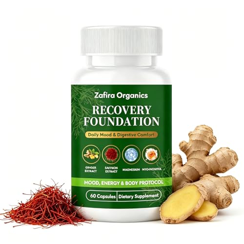 Zafira OrganicsZafira Recovery FoundationNatural Herbal Formula 60 Capsules
