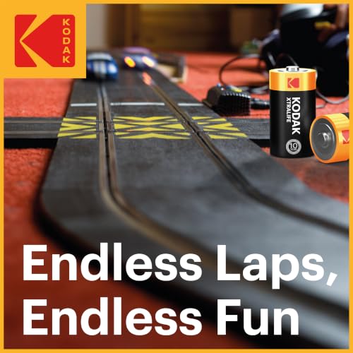 Image of KODAK C Cell Alkaline Batteries (12 Pack) C Size Battery, LR14, 1.5V | 10-Year Shelf Life, Advanced Leak-Resistant Design, High & Low Drain Devices, Extra Life
