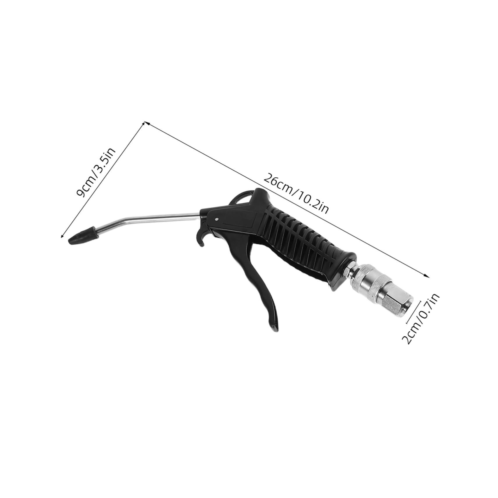 PRETYZOOM Long Hose Air Compressor Dust Blower Truck Air Duster Set Car Detailing Tools Nozzle Household Cleaning