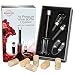 Sippin’It Wine Opener ✮ Best Gift for Wine Lovers ✮ Plus Wine Stopper, Wine Aerator Pourer & Foil Cutter