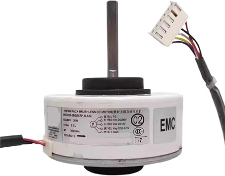 WZDK20-38G DC280V 20W 1800r/min ZKFP-20-8-6 Indoor Unit DC Fan Motor, Compatible For Midea, Air Conditioner Conditioning Parts
