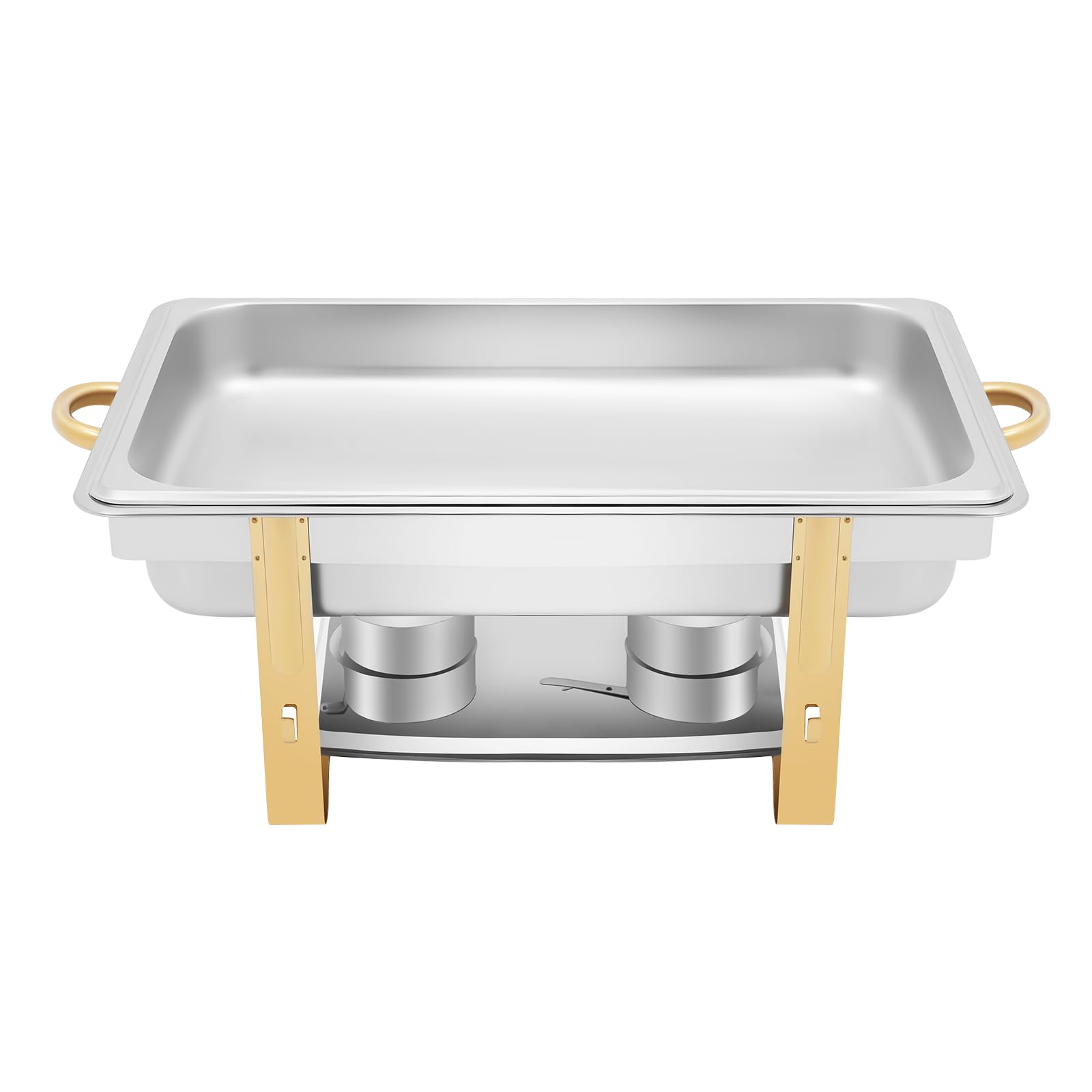 Serbatoio scaldavivande Chafing Dish 9 l, in acciaio inox, 63 x 35 x 32 cm, per catering, buffet e feste