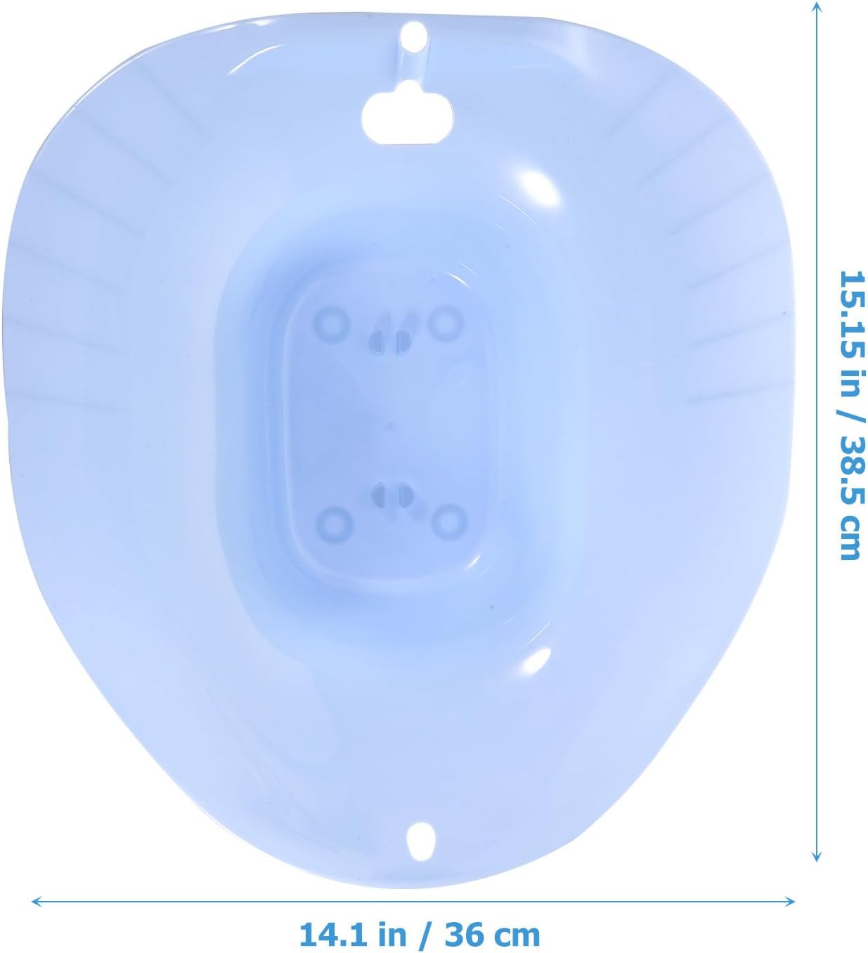 Sitz Bath Toilet Seat Basin for Postpartum Care, Pregnant Women Wash Basin with Blue Universal Size, Sitz Bath and Perineal Relief