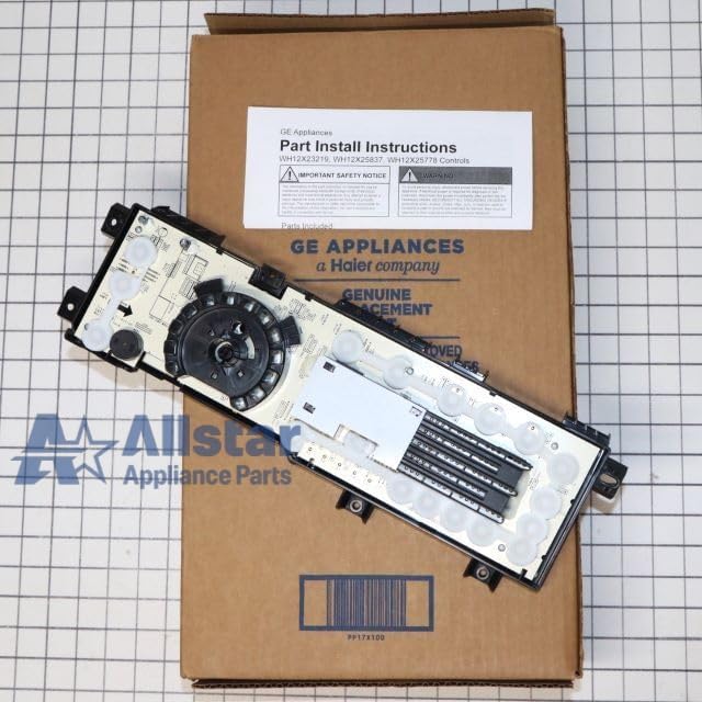 WH12X25837 Washing Machine User Control and Display Board