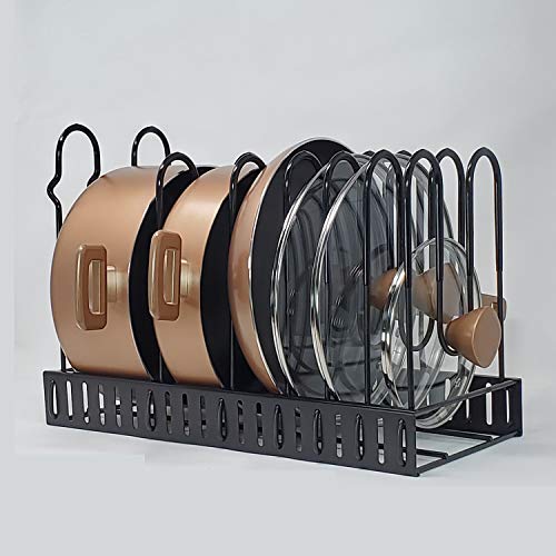 image for Last Minute Kitchen ECO-FRIENDLY Pot & Pan Organizer by LMK 3 DIY Meth
