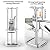 2Pcs Drywall Lifts Jack, Precision Clamping Tool,Labor Saving Arm Multifunctional Jack All-Steel Ceramic Tile Height Adjustment Liftingdevice for Installation of Doors Windows Cabinets