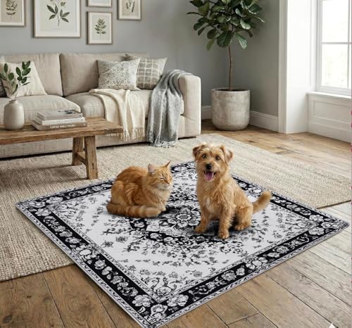 Image of PUPIBOO Washable Pee Pads for Cats & Dogs - Super Absorbent Reusable Cat Litter Mat & Puppy Training Pads - 100% Waterproof, Leak-Proof & Non-Slip Whelping Pads for Pet Housebreaking