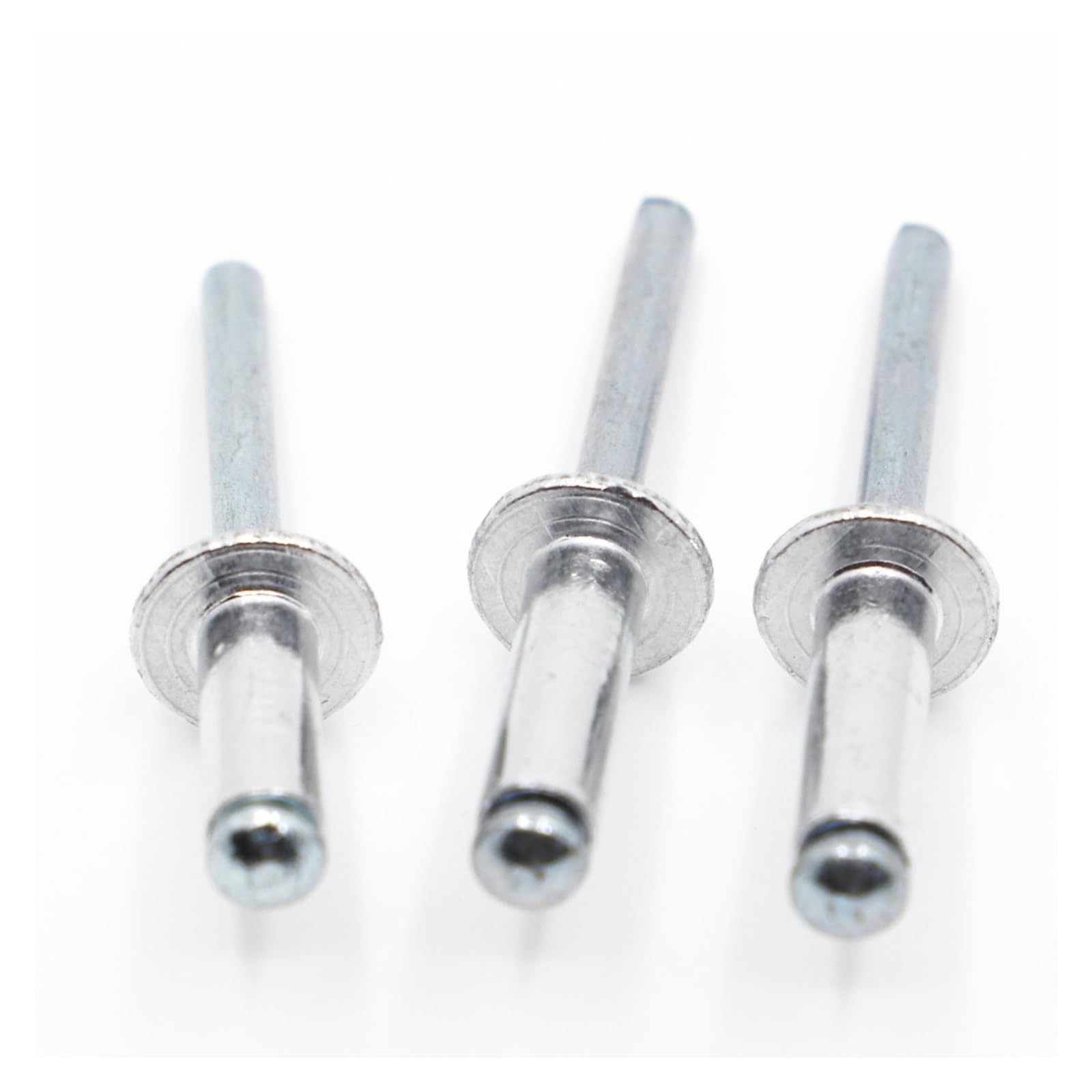 Rivetti ciechi in Alluminio, Mandrino di Rottura a Testa di Fungo in Alluminio GB12618 da 100 Pezzi M2.4 M3.2 M4 M5 M6(9mm)