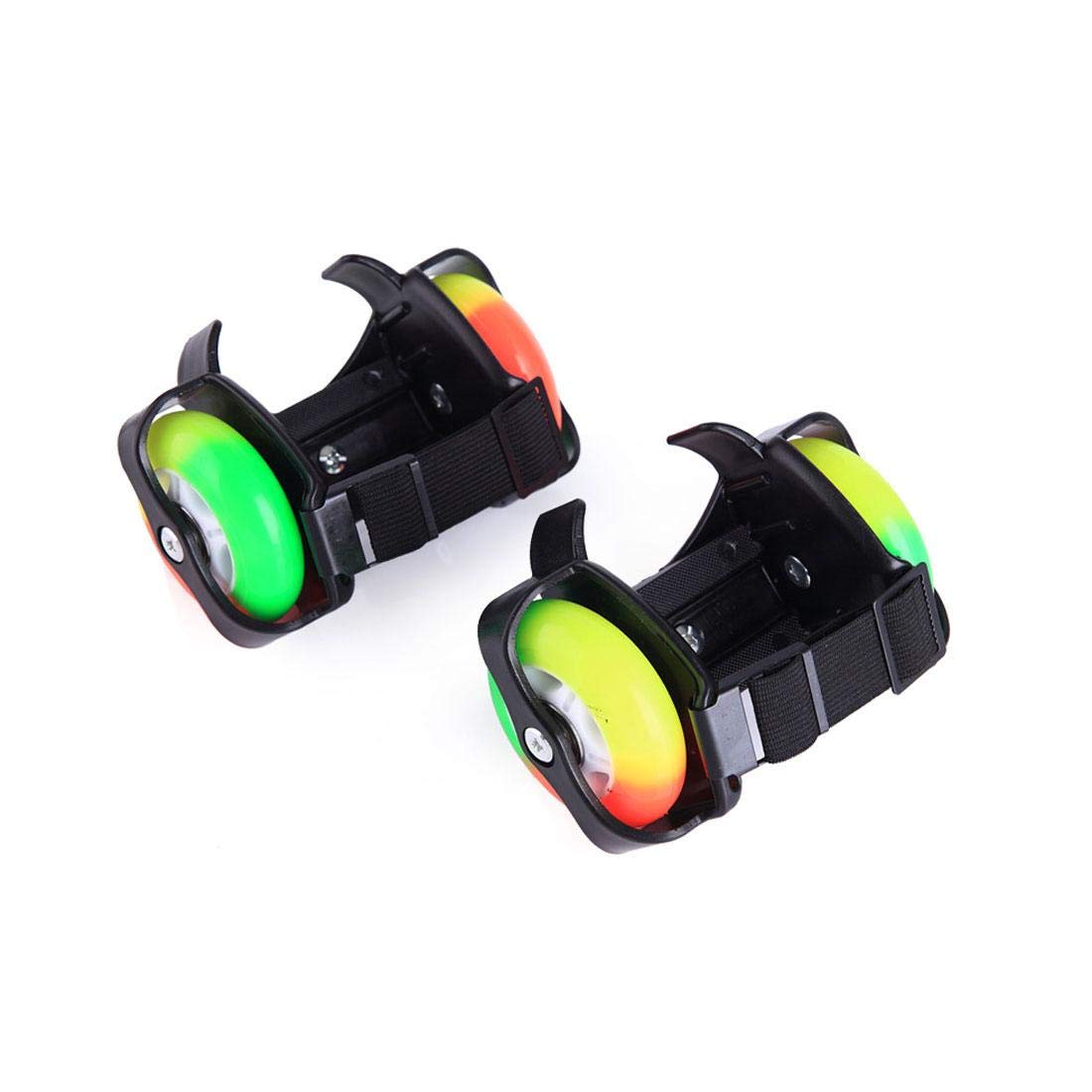 ZXSZX Adult Children LED Flashing Roller Skate Shoes With Hot Wheel Sports Heel Skates Rollers Shoes Inline Skating