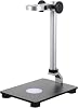 Adjustable Microscope Lifting Stand with Stable Steel Bracket and Built-in Light Source for Industrial Camera and Microscope Support in Laboratory Or Workshop