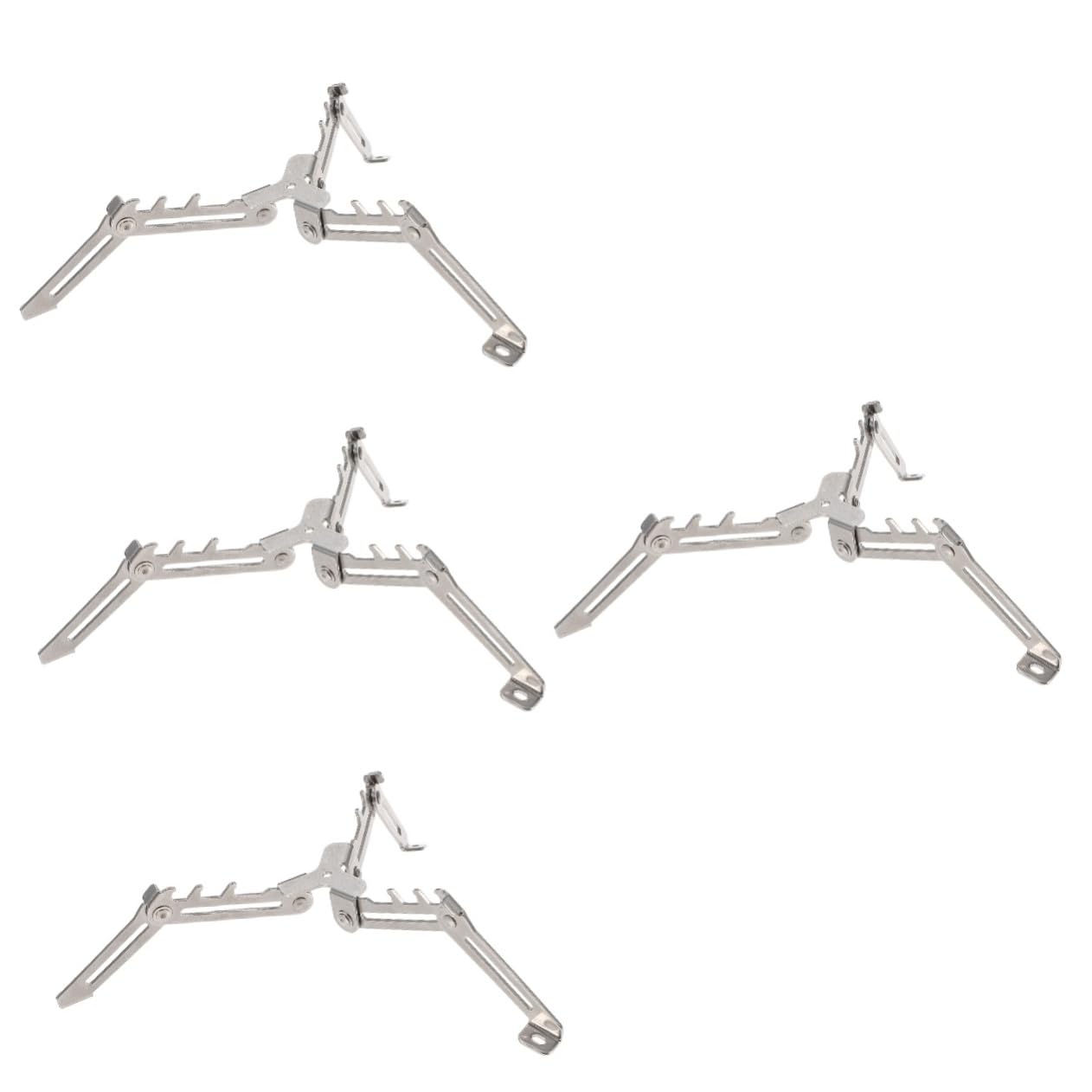 Sosoport 5st Gastank Halterung Klappbarer Tankkanisterhalter Kraftstoffflaschenhalterungen Klappbare Tankhalterung Metall Camping Tankhalterung Herd Falten Aluminiumlegierung Vorrichtung