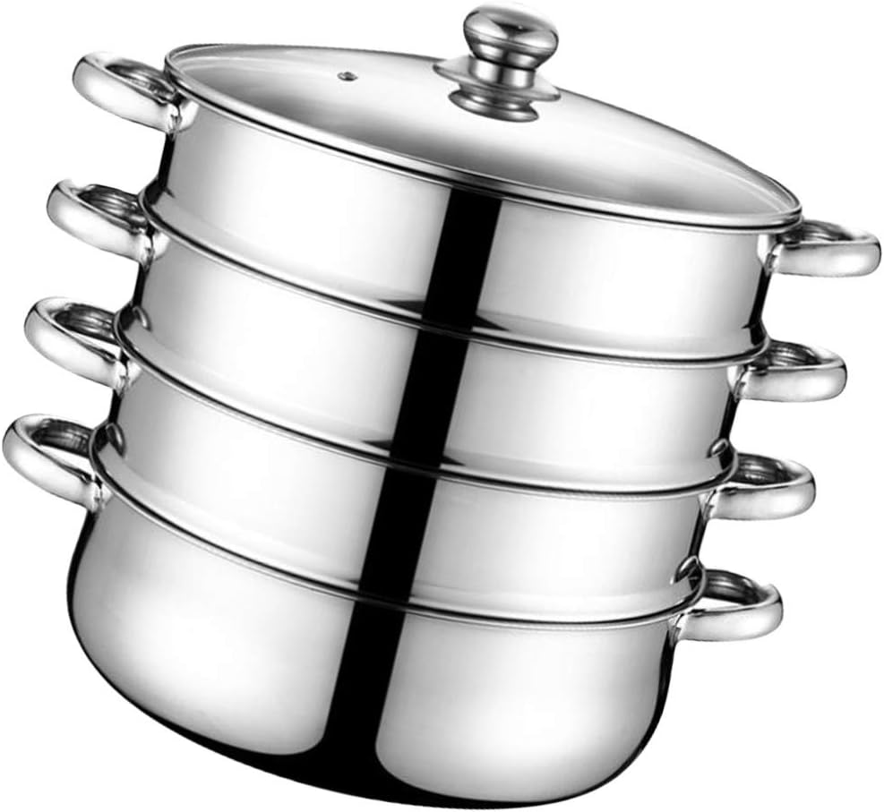 Multifunctional Soup Steam Pot Stainless Pot Steaming Thickened