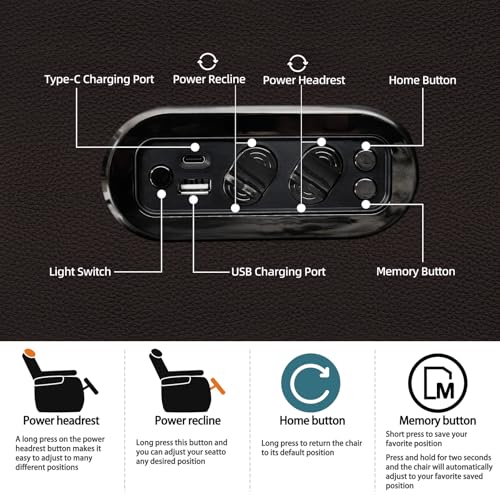 Luxury Leather Theater Seating Row