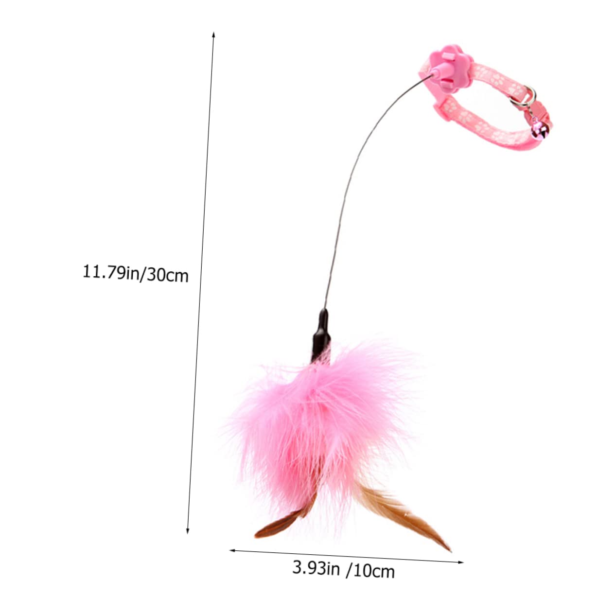 IMIKEYA 2Pièces à Interactive pour Chat avec Accessoires pour Intérieur Résistante et Durable pour Divertissement de Votre